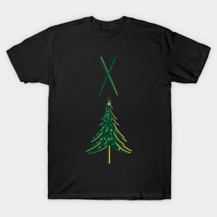 Christmas Playing Card T-Shirt